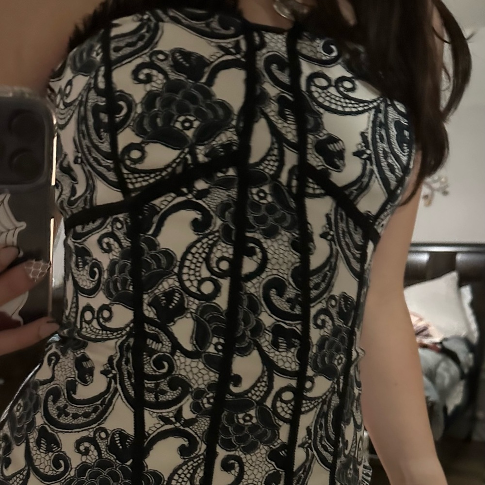 Vintage White House Black Market Corset Top